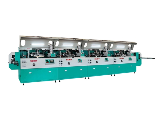 Mekanik Tahrikli Şişe Serigrafi Baskı Makinesi Plastik Ahşap Seramik Metal