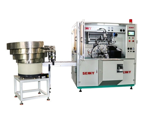 Serinji Fıçı Yazıcısı Otomatik Besleme ile Endüstriyel Tüp Ekran Yazıcı