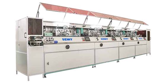 Plastik şişe Servo-Driven Ekran Yazıcı PLC Kontrol Sistemi 70pcs/Min