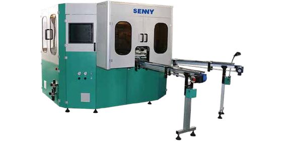 8 İş İstasyonu Küçük Konteyner Baskı için Otomatik Sıcak Damgalama Makinesi 45pcs/Min