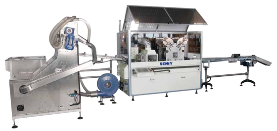 2-Color  2400 pcs/min Automatic Bottle Caps UV Offset Printing Machine