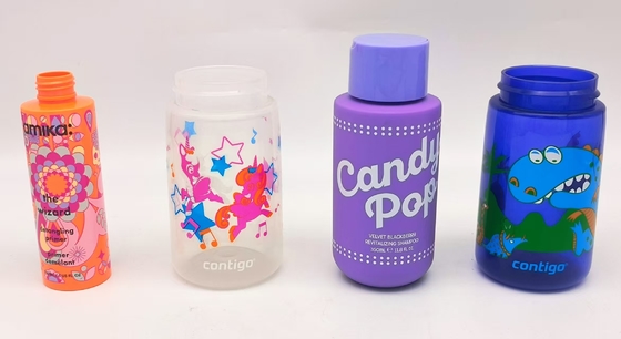 Plastik/Şekil/Metal Kaplar Tam otomatik ekran baskı makinesi 85pcs/Min