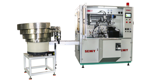 8 İstasyonlu 1 Renk Tam Otomatik Serigrafi Baskı Makinesi Şırınga/Kaş Kalemi İçin