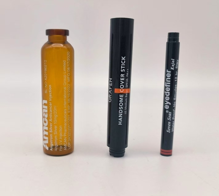 8 İstasyonlu 1 Renk Tam Otomatik Serigrafi Baskı Makinesi Şırınga/Kaş Kalemi İçin