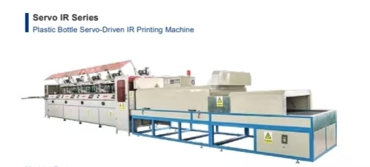 1-8 Renk 50 Pcs/Min Plastik Şişe Servo-Driven UV Baskı Makinesi