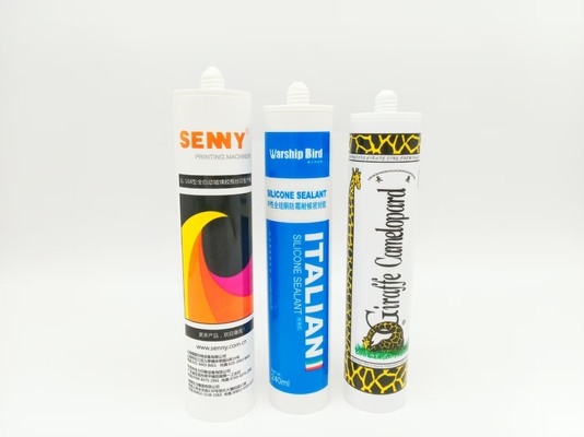 8 Renkli 80 Adet/Dakika Otomatik Dolgu Macunu Tüpü UV Baskı Makinesi