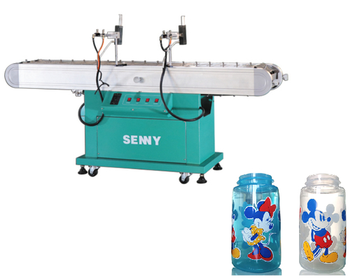 100W Alev İşlemi Yarı Otomatik Makine SGS Sertifikalı 3000 Adet/Saat.