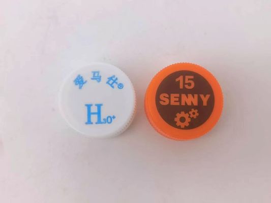 Automatic Bottle Caps 2-Color UV Offset Printing Machine 2400pcs/Min