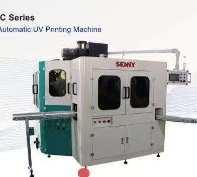 4 renk 85 adet/dakika CNC yumuşak tüpler UV serigrafi baskı makinesi