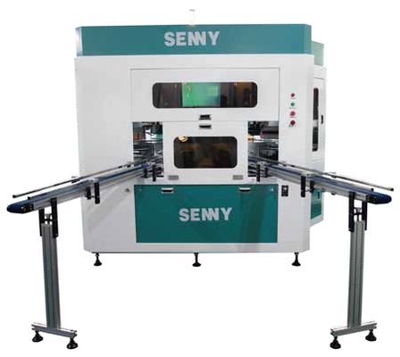 High-Speed Bottle Screen Printer High-Speed Printing With 3-Color UV Printing
