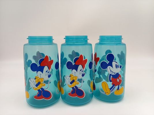 1-8 Renkli Tam Otomatik Şişe Ekran Yazıcısı Yuvarlak Konteynerler için Dakikada 100 adet kadar