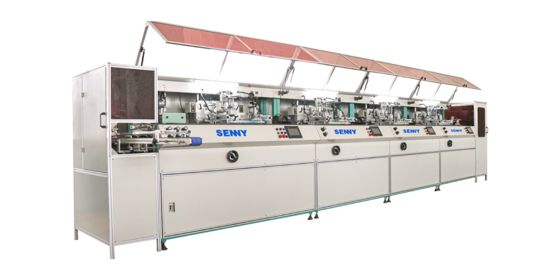 1-8 Color  Servo-Driven UV Printing Machine For Plastic Bottle 70 Pcs/Min