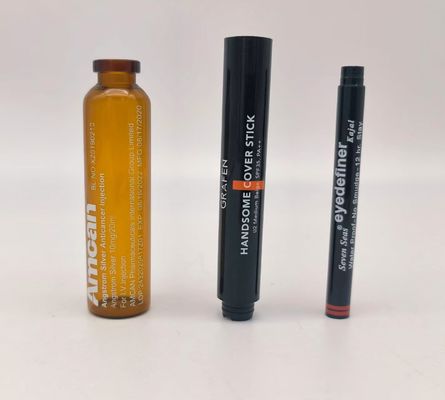 Günlük kimyasal ve kozmetik endüstrilerinde yuvarlak başlıklar için 1 renkli ekran baskı makinesi