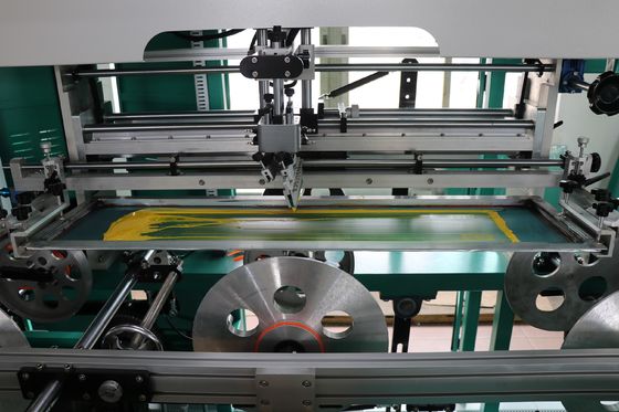 10-25L 1-8 renkli Plastik Yuvarlak kova UV baskı makinesi