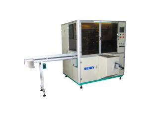 1 Renkli Yuvarlak Kavanoz/Kapalı Otomatik UV Ekran Baskı Makinesi