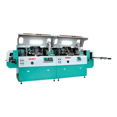 12 İstasyon 4000 Adet/Saat Düz Serigrafi Baskı Makinesi 250x200mm Tam Otomatik