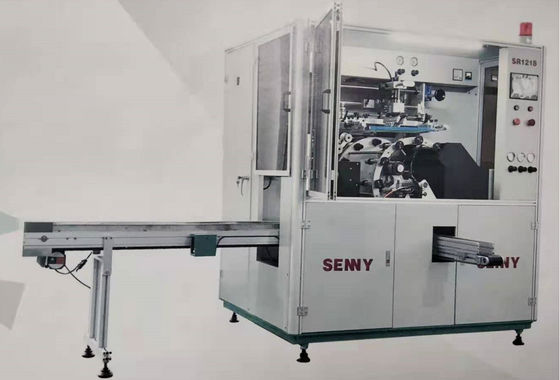 5000 pcs/h Tam otomatik ekran baskı makinesi 250x150mm Kapak için