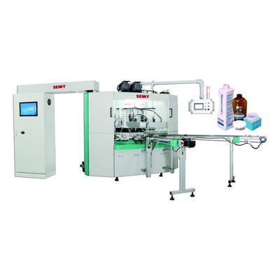 380 Volt çok renkli ekran yazıcı 35pcs/Min Cap ekran yazıcısı