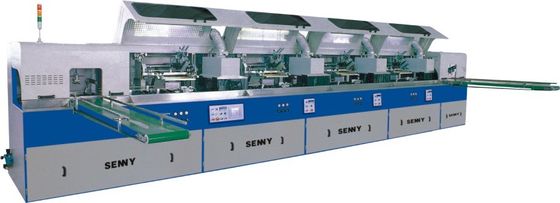 Yağ Varilleri için 380V 25KW Düz Serigrafi Baskı Makinesi Yüksek Hız