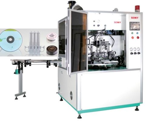 1 Renk 3000pcs / Saat Düz Serigrafi Baskı Makinesi SGS Sertifikası