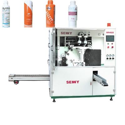 400X250mm Tüp Serigrafi Baskı Makinesi, 3600pcs / Hr Döner Serigrafi Ekipmanı