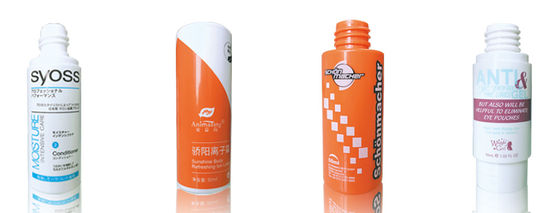 Şişeler için özel baskı Kavanoz Kapaklar 40pcs / Dakika 4 Renkli Tüp Ekran Baskı Makinesi