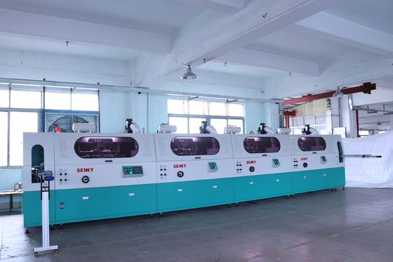 80 pcs/Min 8 renk Tam otomatik ekran baskı makinesi