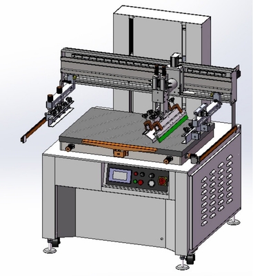 Cam Lcd Klavye Tabela için Devre Kartı Manuel Düz Serigrafi Baskı Makinesi