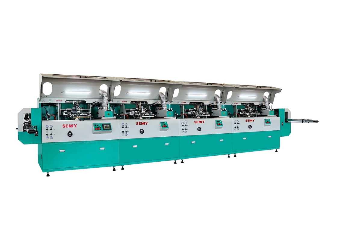 4 Renkli 300x250mm 6000pcs/Hr Şişeler için Otomatik Etiketleme Makinesi