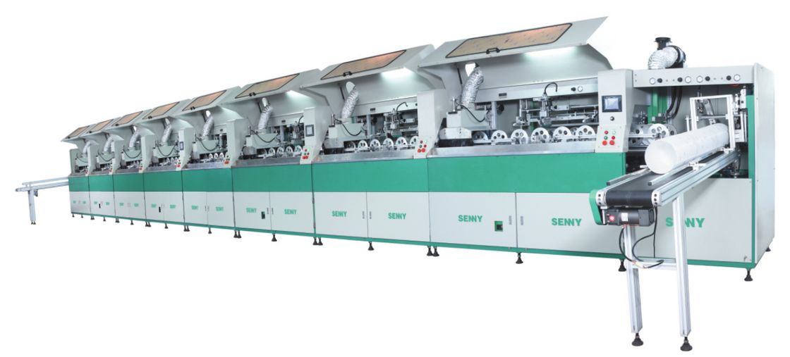 1-5L plastik kova UV ekran baskı makinesi SL268