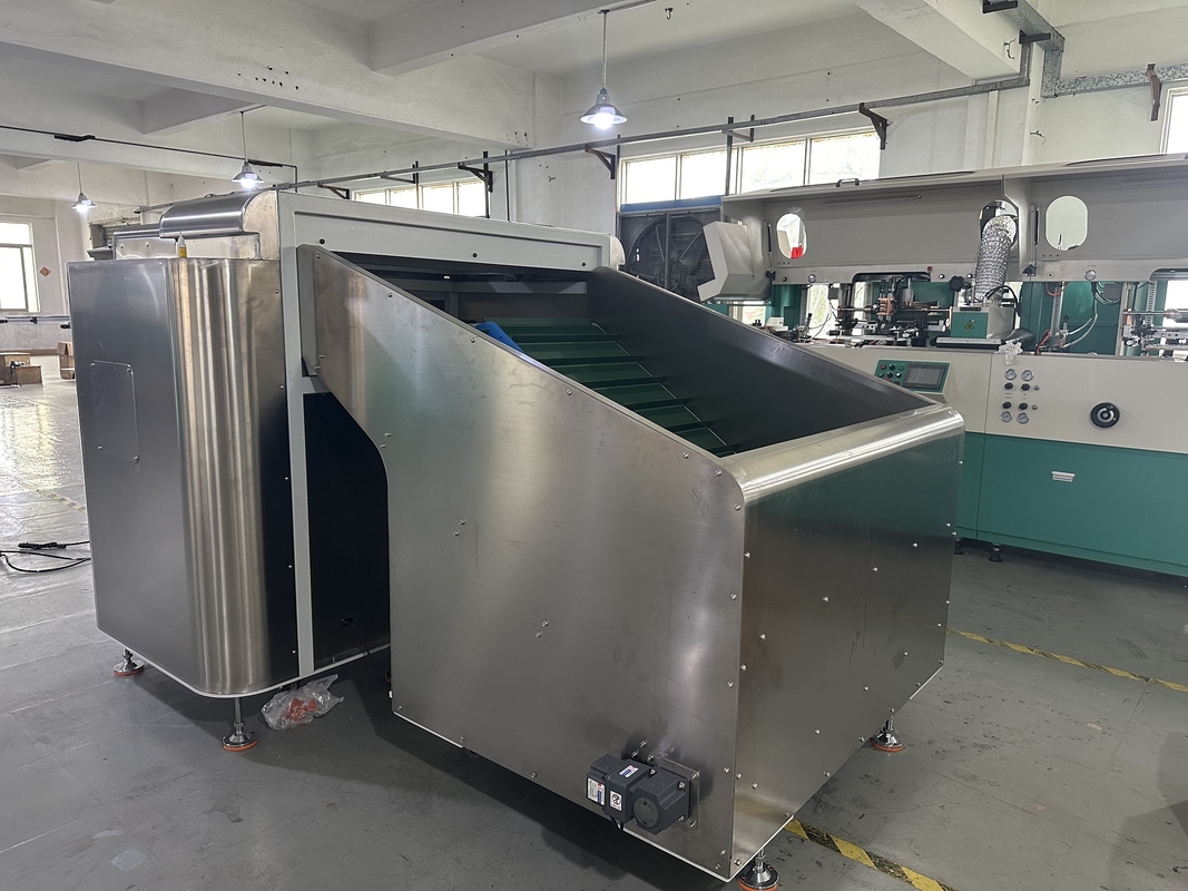 Silindirli Kaplar için Tam Otomatik Şişe Ekran Yazıcısı 100pcs/min