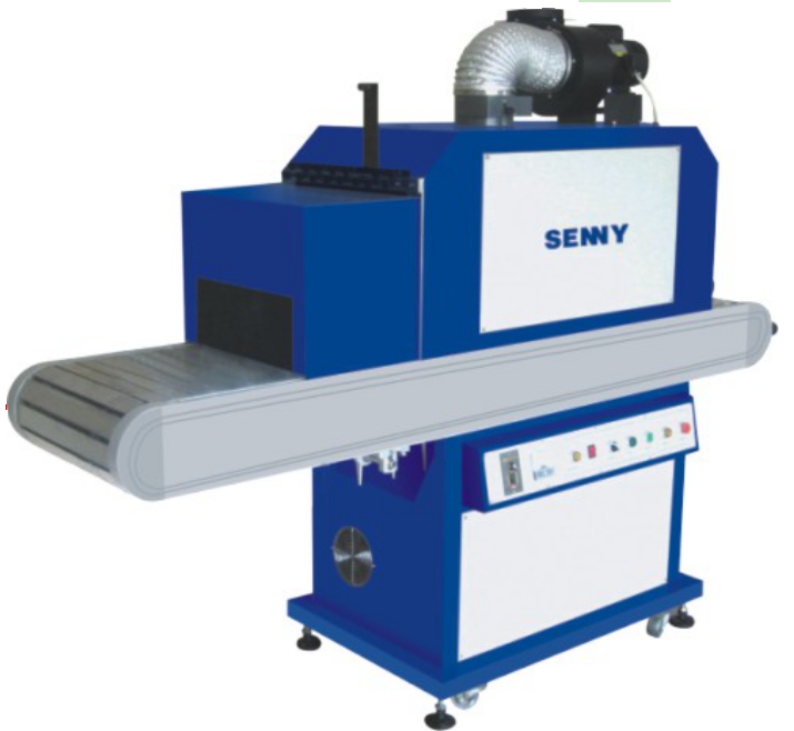 UV200RF Paslanmaz Çelik Bantlı Plastik Kaplar için UV Kürleme Makinesi