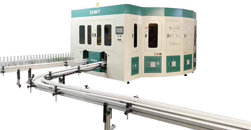 Cam Şişe 6 Renk Sıcak Damgalama Makinesi IR+UV Serigrafi Makinesi