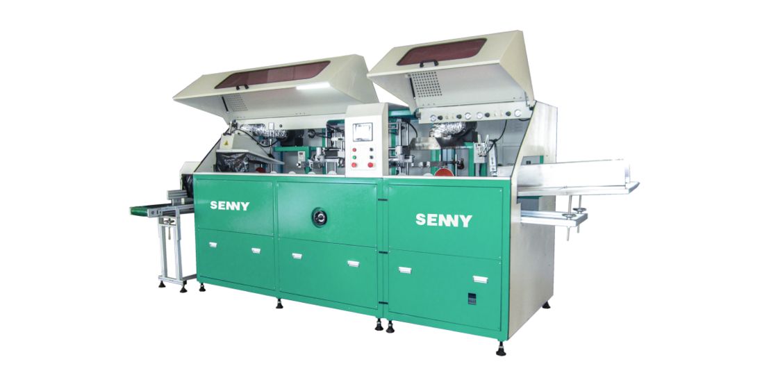 3-8L 35 Adet/Dakika Otomatik Plastik Yuvarlak Kova UV Ekran Baskı Makinesi