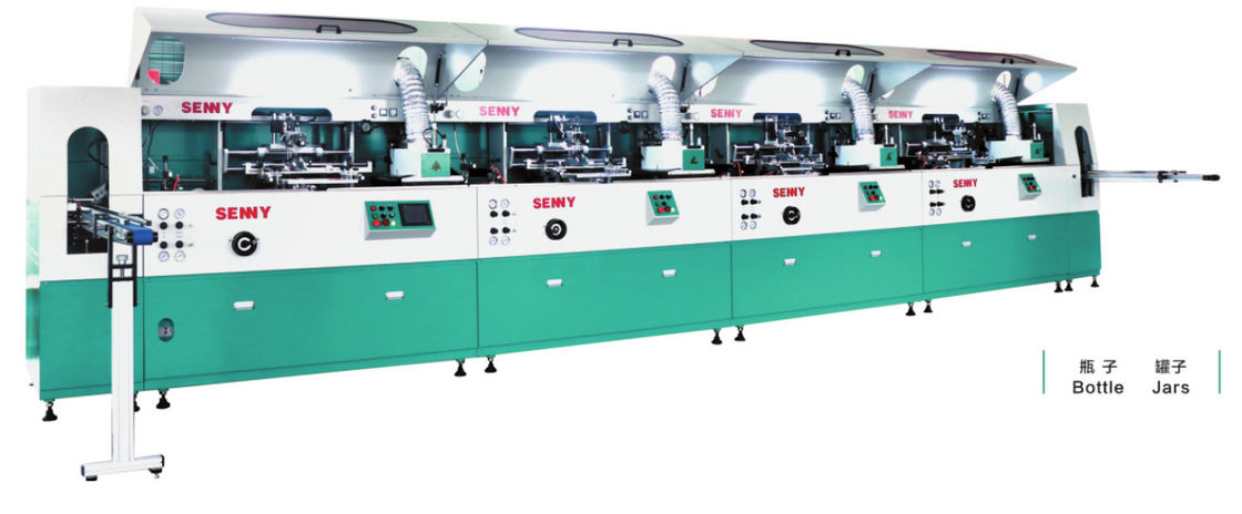 OEM 6000pcs/Hr 8 Renkli Seris Baskı Makinesi Konteyner için