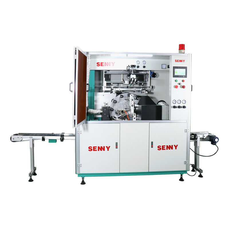 1 Renk 70pcs / Dakika Otomatik Serigrafi Baskı Makinesi CE Sertifikası