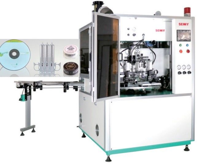 1 Renk 3000pcs / Saat Düz Serigrafi Baskı Makinesi SGS Sertifikası
