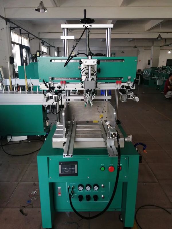 1000 pcs/h Pnömatik Çok Renkli Düz ekran baskı makinesi SGS sertifikalı