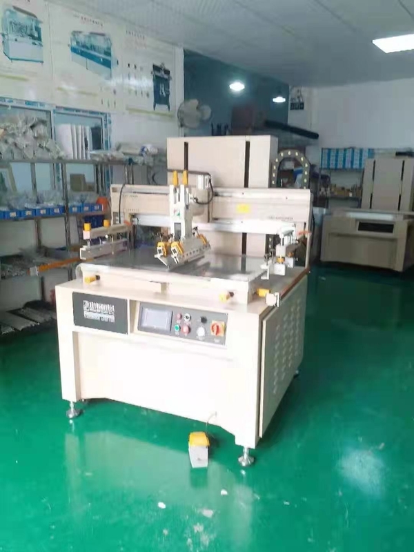 Max Baskı Alanı 600mm X 900mm için Alüminyum Levha Düz Serigrafi Baskı Makinesi