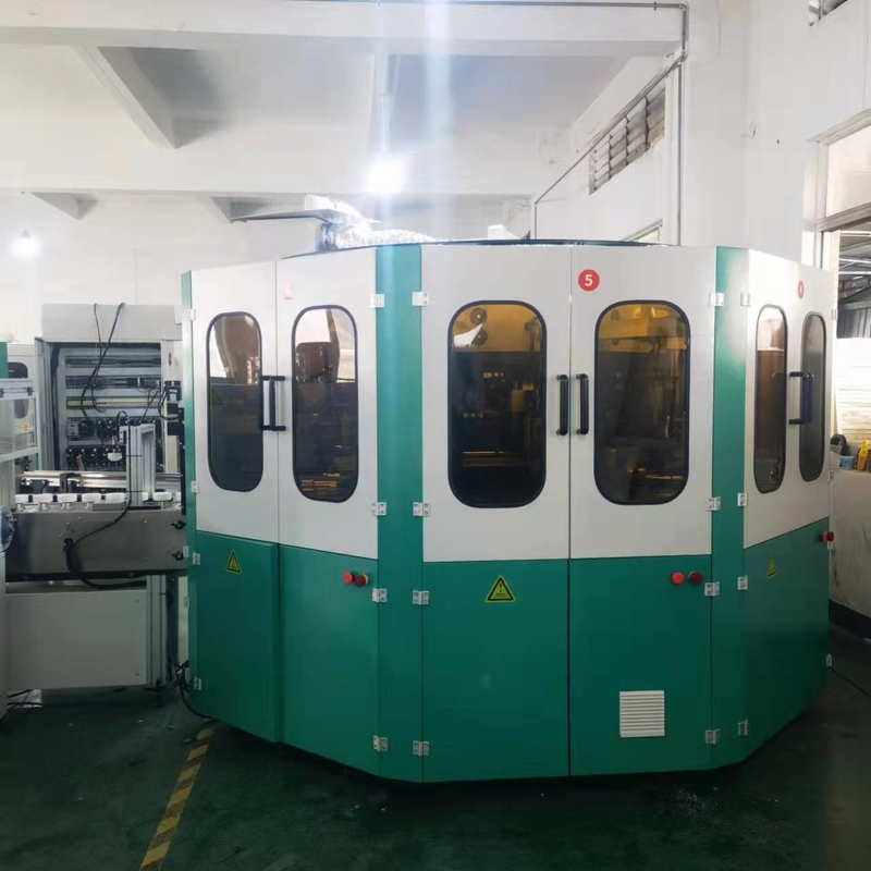 Çeşitli Şekillerde Kavanoz Kapakları İçin Şişeler CNC Çok Renkli Serigrafi Baskı Makinesi